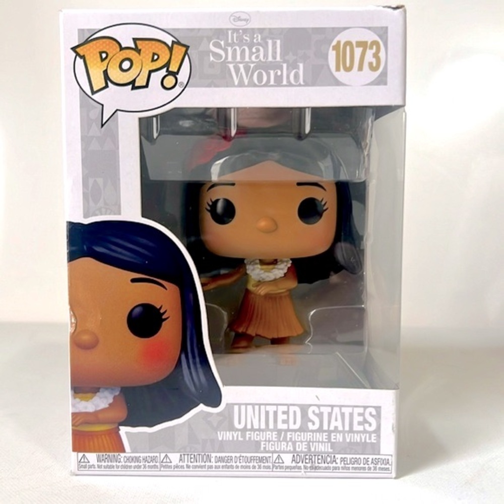 NWT Disney’s It’s a Small World Funko Pop! United States #1073 Vinyl Figure
